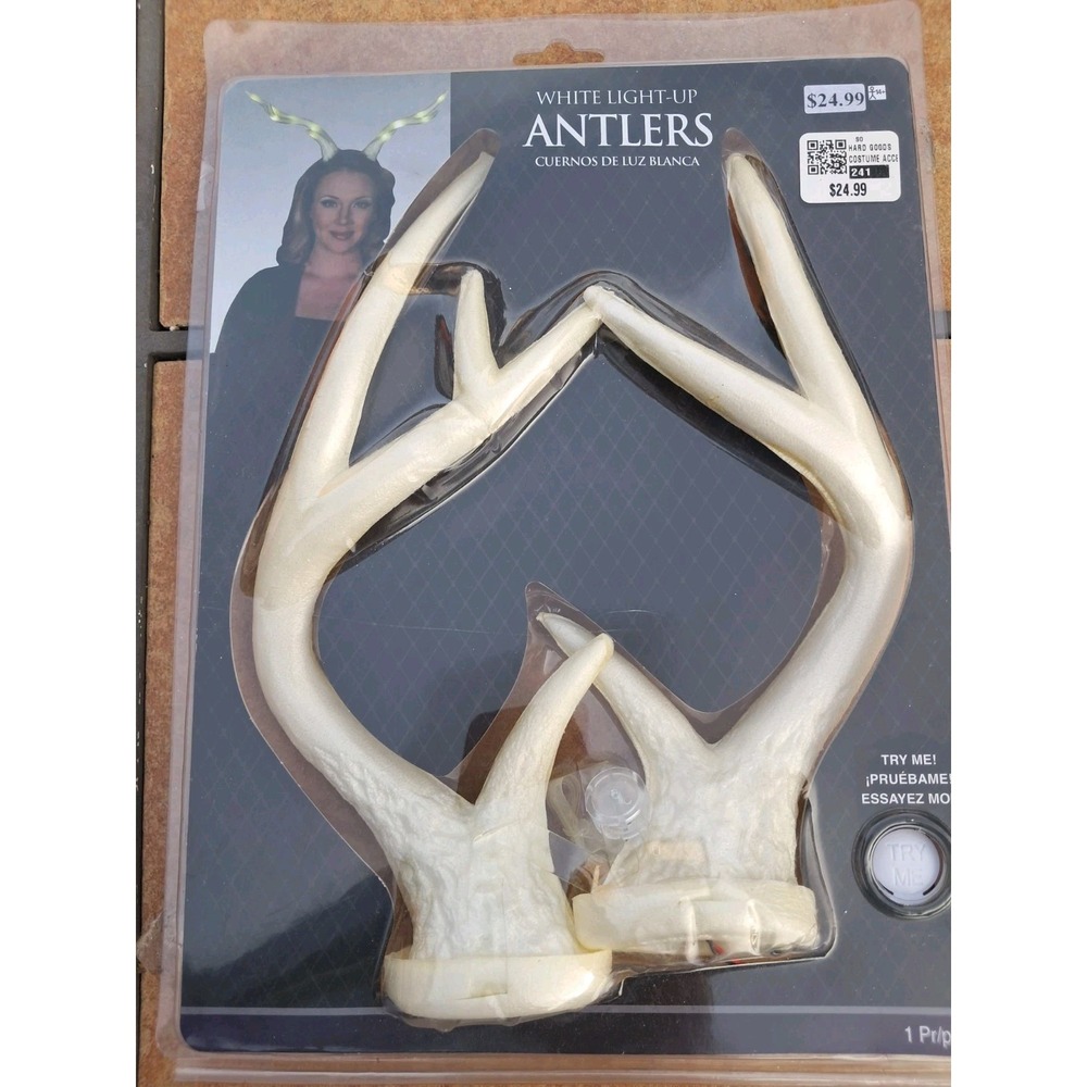 elope Deer Antlers Novelty Use Only, For Ages 14+, Adjustable New